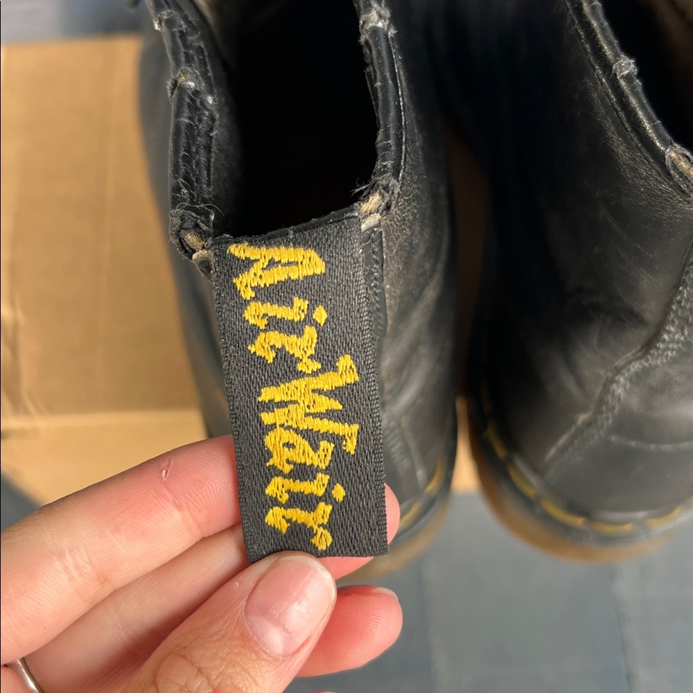 Dr. Martens Black Lace-Up Boots - Picture 7 of 9